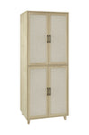 ZUN 4 Door Cabinet, with 4 Adjustable Inner Shelves, Storage Cabinet W688137519