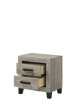 Mari Light Gray Finish Nightstand B2726P292249