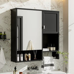 ZUN 29'' x 28'' Modern Wall Mounted Bathroom Medicine Cabinet, Bathroom Wall Storage Cabinet with N710P209440B