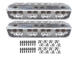Complete Aluminum Cylinder Heads Fits for SBC Chevy 350 Camaro 190cc 64cc 2.02/1.60-Straight 03848748
