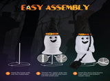 4ft Ghost 100LED Lighted Outdoor Halloween Decorations 95256316