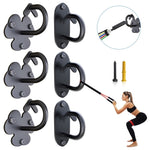 ZUN 6-piece ceiling hooks Anchor point Resistance Band Hooks Heavy Duty hanger Resistance Band Wall 63842663