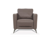 Malaga Taupe Leather Chair B2726P496934