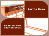 3-in-1 Nesting Boxes for Chickens with Perch and Swing- Wooden Chicken Nesting Box for Poultry 3 18367101