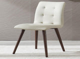 Dining Chairs Set of 2PCS/CTN Kitchen Mid Century Modern Chairs with Wood Legs and PU Leather W5630P456169