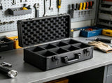 Graded Card Storage Box , Graded Sports Cards Holder Carrying Case with Key Lock Foam 58479242
