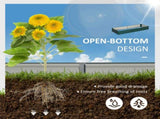 95" x 36" x 12" Spacious Raised Planter Easy-Clean Garden Bed for Flowers, Herbs & Succulents 90690107