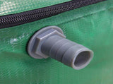 132 Gallon Folding Rain Barrel Water Collector Green 39289115