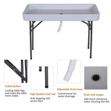 Portable Folding Camping Table with Sink / Dining Table 81091860