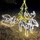 Christmas Reindeer and Sleigh 39781677