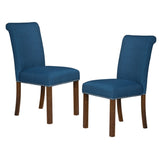 ZUN Upholstered Dining Chair with Nailhead Trim Set of 2 B035P265992