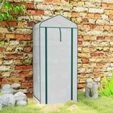 4 Tier Mini Small Greenhouse White 28956440