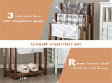 Vertical towel rack brown 96586192