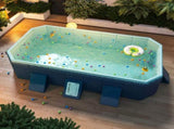 3.0m PVC folding pool bathes and cools in summer, suitable for outdoor patio beach W2710P330787