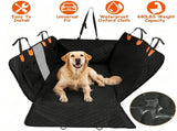 Waterproof Dog Backseat Protector, 6 Layers Construction, Hard PP Support Board, Built-in Storage 84366132