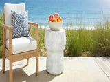 U_Style Outdoor Patio Accent Table with Crack process , Morden Concrete coffee Table with Double N711P422075K