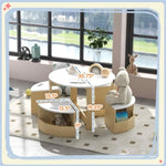 ZUN Kids Table and Chairs Set 07824363