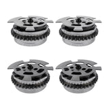 4PCS Camshaft Sprocket Inlet & Exhaust Gear Set LR060395 Replacement for Jaguar F-Pace F-Type XE XF 98081733