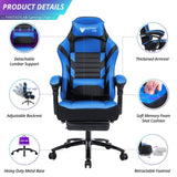 Vanbow.Seat Height Adjustable Swivel Racing Office Computer Ergonomic Video Game Chair W152166559