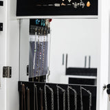 360 Degree Rotation Full-Body Mirror Cabinet PVC Film Moisture-Proof Dressing Mirror Cabinet Super 84301225