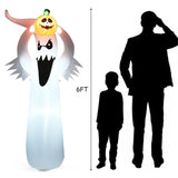 6-foot Halloween inflatable pumpkin decoration 68752356