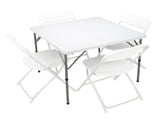 34" Blow Molding Foldable Square Table 60731932