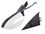 Left Driver Side Mirror Heated Power Fold White Fits for Tesla Model 3 M3 Sedan 2017-2023 ABS 44856285