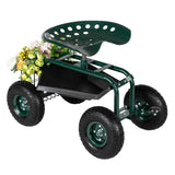 75*45*47cm Iron Short Handle Garden Seat Car 84319683