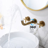 Bathroom Faucet Wall Mounted Bathroom Sink Faucet-Archaize 52882513
