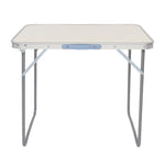 ZUN 70x50x60cm Aluminum Camping Folding Table 79741119