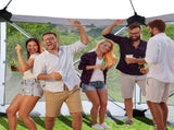 6.8' x 7.2' Outdoor pop-up camping canopy 23928746