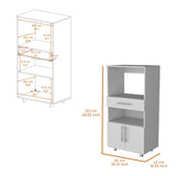 Corsica Pantry Cabinet Microwave Stand, Multi-Function with Drawer B128P176126