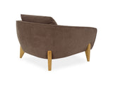 Accent chair reading chair comfy upholstered armchair modern chair with back pillow single sofa for W2308P462647