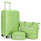 Luggage Sets 3 Piece, PP Luggage Set, Suitcases with Wheels, Hardside Hard Shell Travel Luggage with 52438198