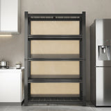 72"H 5-Tier Adjustable Heavy Duty Shelving Mesh Storage Rack T2398P306288