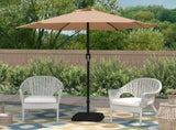 7.5ft Patio Umbrella with Crank Handle, Outdoor Market Umbrella with 6 Sturdy Umbrella Ribs 36712071