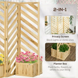 ZUN Wooden Planter Box 36198049