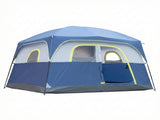 6 Person Outdoor Camping Tent, Waterproof Windproof Easy Setup, Double Layer Family Camping Tent 29758602