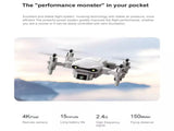 V9 Mini Drone for Kids Adults 720P HD FPV Camera, Foldable RC Quadcopter for Boys Girls with 17394327