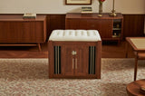30.25"L, 2 in 1 Night Stand with Storage & Dog Crate, Luxury Wooden Side Table Dog Kennel, End of N843P293628W