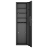 53" Fingerprint Touch Panel In-Wall Safe,Hidden Wall Gun Safe for Rifles with Adjustable W1779P207550