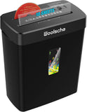 Paper Shredder for Home- 10-Sheet Cross Cut with 3.43-Gallon Basket - P-4 Security Level - 3-Mode 63668393