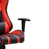 ZUN Modern Ergonomic Office Gaming Chair w/ Adjustable Height, 360-Degree Swivel, Faux Leather Computer B011P206730