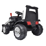 ZUN Kids Ride on Tractor with Trailer, 12V Battery Powered Electric Excavator for Kids with Remote T3067P244625