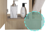 16 inch Bathroom Vanity Sink Combo for Small Bathroom - Natural Ash W3520P327621