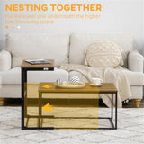 ZUN Top Coffee Table-white （Prohibited by WalMart） 53381802