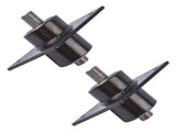 2Pcs Blade Drive Spindle Assembly 704177 Replacement for Swisher ZT-2250 Zero Turn Mowers 79246640