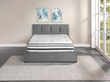 12-inch Full Mattress Highly Breathable Quilted Cover Hybrid Mattress, White, Plush Foam Mattress in B011P213353