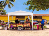 6.5x6.5ft Pop Up Canopy Tent, Outdoor Tent Canopy Foldable Portable Canopies for Camping, Patio, 94550157