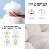 Hammock Chair Swing with Cushion - Outdoor Indoor Hanging Hammock Chair for Patio, Porch, Bedroom, 90202965